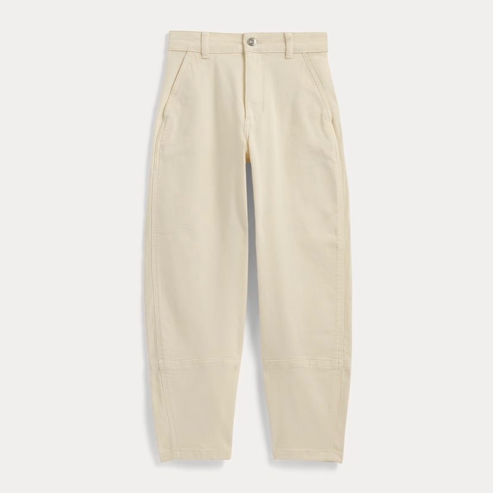 Everlane Women's High Rise Jeans - Cream